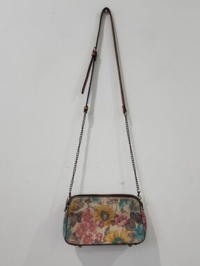 Patricia Nash Chambery Firsy Bloom Crossbody Bag